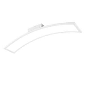 Witte plafonnière modern, Ruurd, 21W, 3000K LED