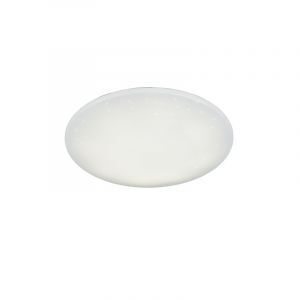 Witte plafonniere Naiser, kunststof, modern, 32 watt