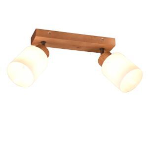 Houten plafondspot bruin, Myron