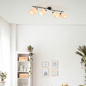 Crème plafondspot landelijk, Peder