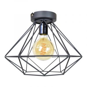Industrie plafondlamp Merlon, Extra breed