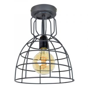 Industriële plafondlamp Dexter, grote versie