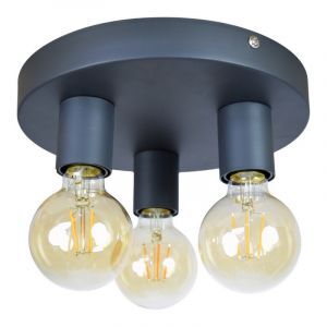 Vintage zwarte plafondlamp Moda