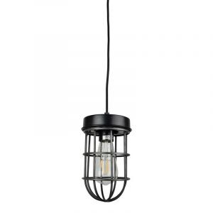 Industriële hanglamp zwart, Nova