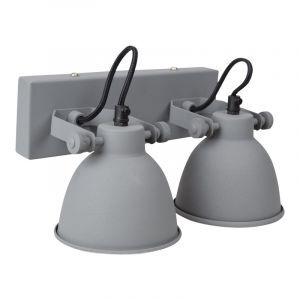 Industriële wandlamp grijs, Redon