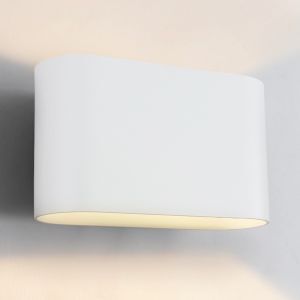 Aluminium wandlamp Rodigo, Wit