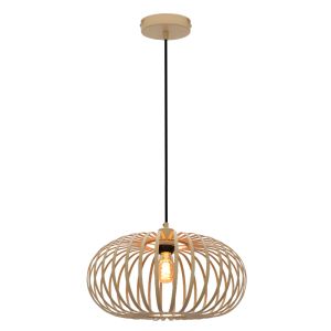 Industriële hanglamp zandkleur, Lieve