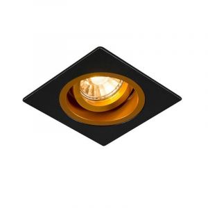 Moderne inbouwspot goud, Bredal