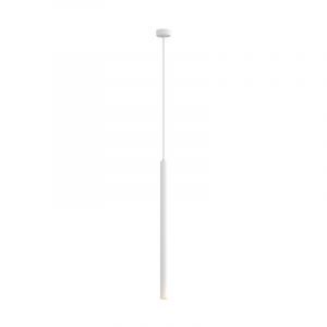 Design hanglamp Fikriye, wit, metaal, geïntegreerde LED
