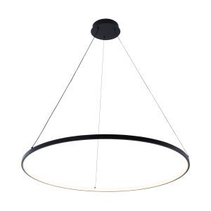 Design hanglamp zwart, Kubra, 36W, warm tot koud wit verstelbare LED
