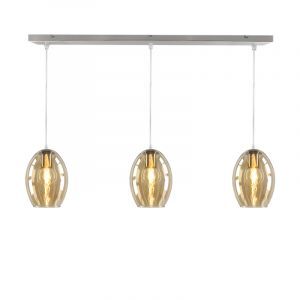 Olucia - Zwarte Wiro Hanglamp Met 3 Ronde, 20cm, Kappen Olucia - Zwarte Wiro Hanglamp Met 3 Ronde, 20cm, Kappen
