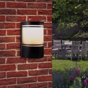 Olucia - Moderne Buitenlamp Roestkleurig, Musa, Ip44 Olucia - Moderne Buitenlamp Roestkleurig, Musa, Ip44