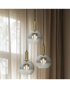 Design hanglamp grijs, Emerson