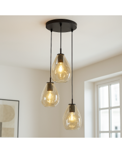Design hanglamp amber, Evito