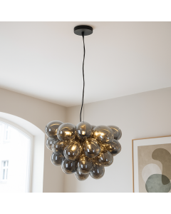 Design hanglamp grijs, Cyril