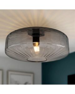 Design plafondlamp grijs, Sevda