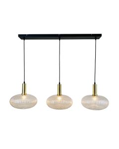 Retro hanglamp transparant, Charlois