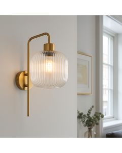 Design wandlamp transparant, Charlois
