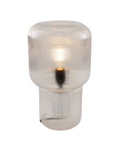 Design tafellamp transparant, Chelsea, met schakelaar