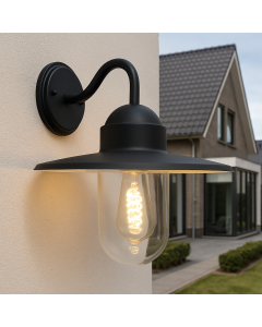 Klassieke buitenlamp zwart, Maxx, IP44