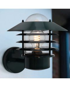 Rvs buitenlamp groen, Felice, IP44