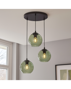 Design hanglamp groen, Giada