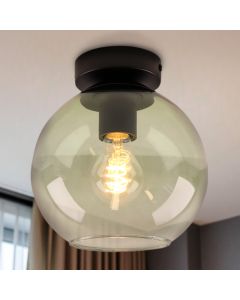 Design plafondlamp groen, Giada