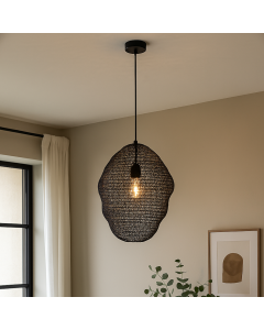 Design hanglamp zwart, Sep