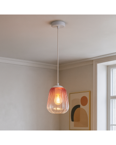 Design hanglamp roze, Sue
