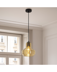 Design hanglamp amber, Sabina