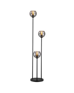 Design vloerlamp grijs, Giada, met schakelaar
