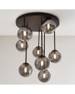 Design plafondlamp grijs, Stacy
