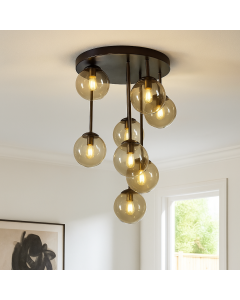 Design plafondlamp groen, Stacy
