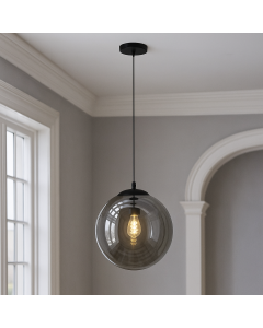 Design hanglamp zwart, Dolf