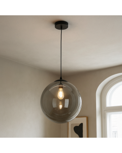 Design hanglamp zwart, Dolf
