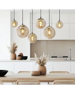 Design hanglamp amber, Dolf