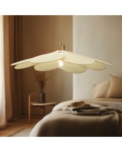 Landelijke hanglamp crème, Nena