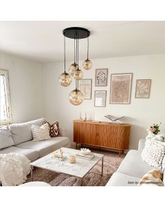 Design hanglamp amber, Dolf