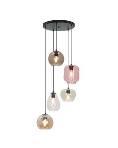 Moderne hanglamp veelkleurig, Caia