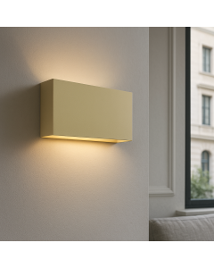 Moderne wandlamp beige, Perry