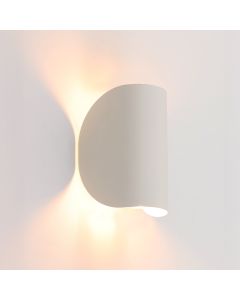 Moderne wandlamp wit, Salomon