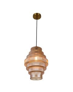 Retro hanglamp amber, Paris