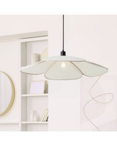 Landelijke hanglamp beige, Tomer