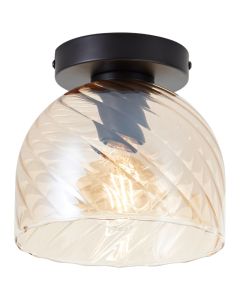 Retro plafondlamp amber, Ubah