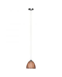 Moderne hanglamp brons, Amela