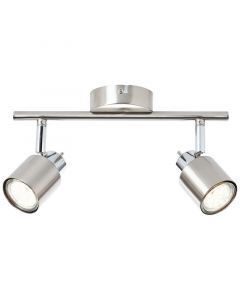 Moderne plafondlamp Fenne, Nikkel, Chroom