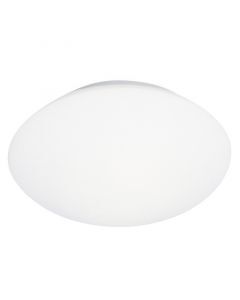 Glazen plafondlamp wit, Dara