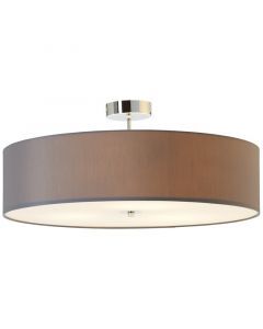 Moderne plafondlamp antraciet, Tjit