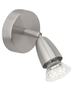 Metalen wandlamp chroom, Keysha