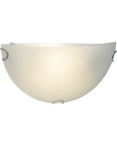 Industriële wandlamp Alisson, Transparant